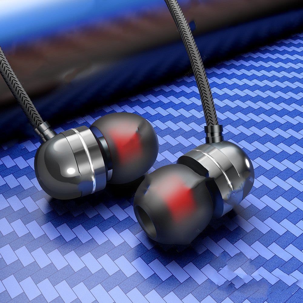 Wire-Controlled Headphones with Mic & Tuning
