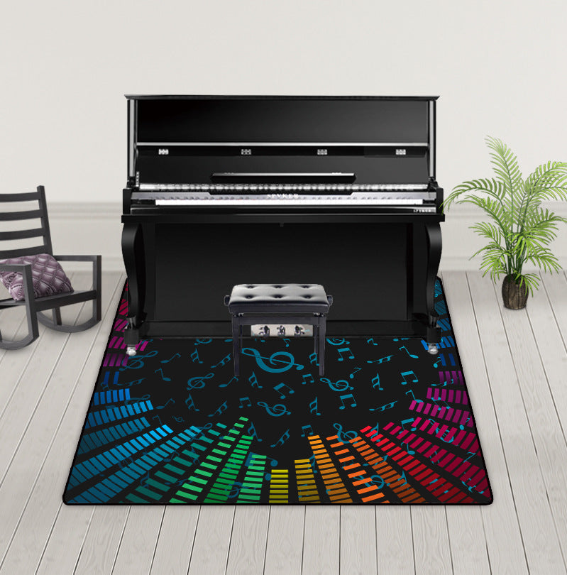 Piano & Music Note Floor Mat