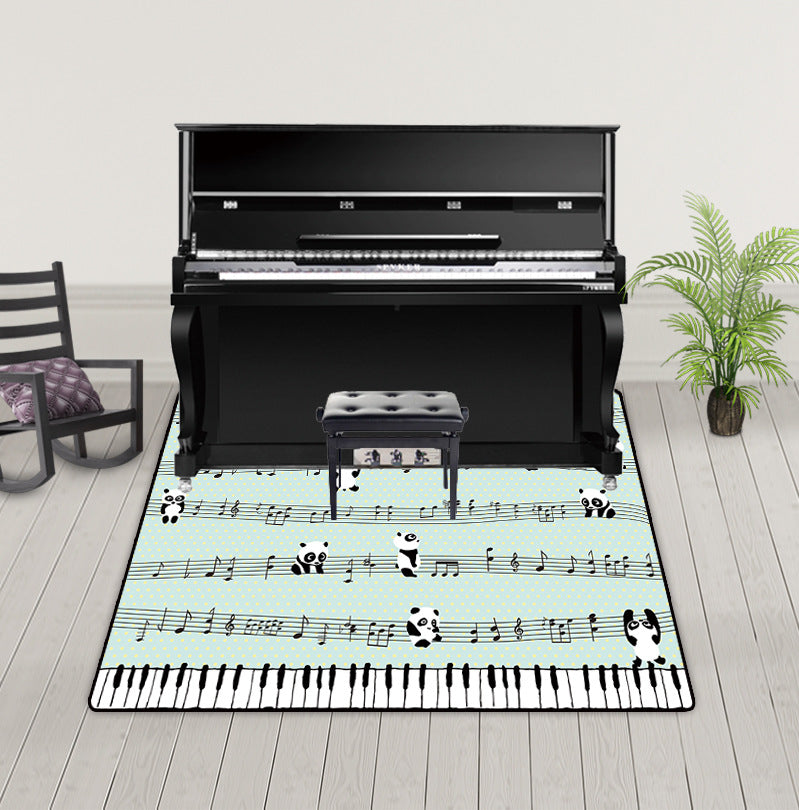 Piano & Music Note Floor Mat