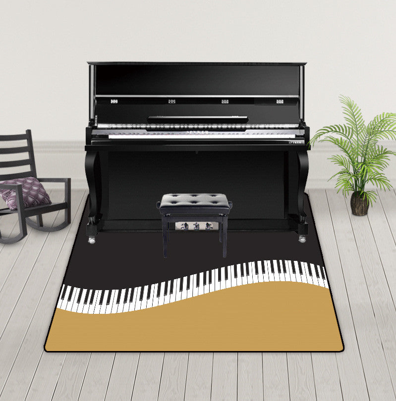 Piano & Music Note Floor Mat