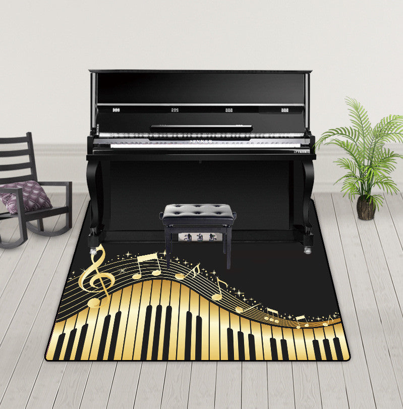 Piano & Music Note Floor Mat