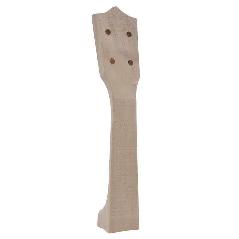 21-Inch White Wooden Soprano Ukulele DIY Kit