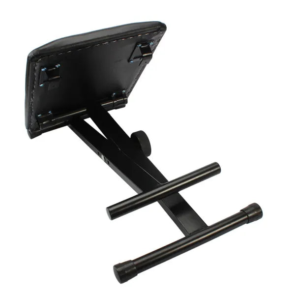 Adjustable Folding Piano Bench – Padded Keyboard Stool