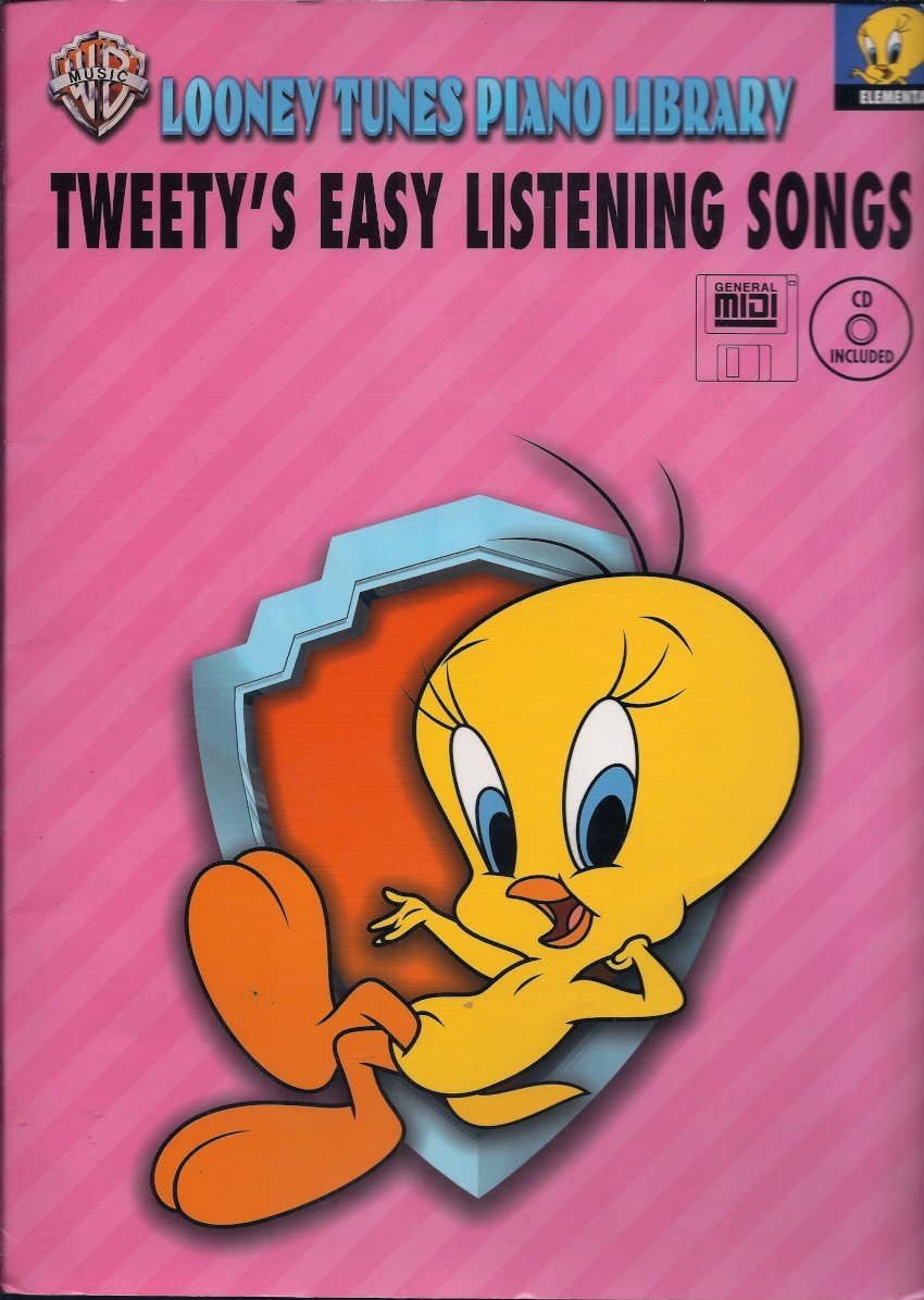 Looney Tunes Piano Library: Tweety's Easy Listening Tunes