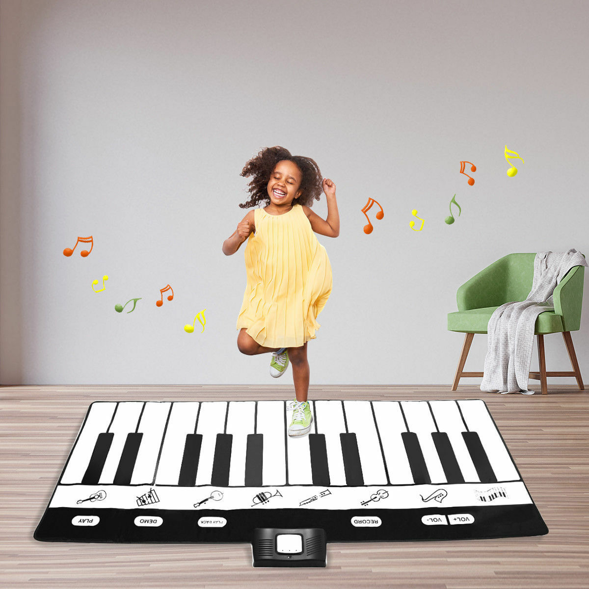 Piano Keyboard Foot Pedal – Sustain Pedal for Electronic Keyboards