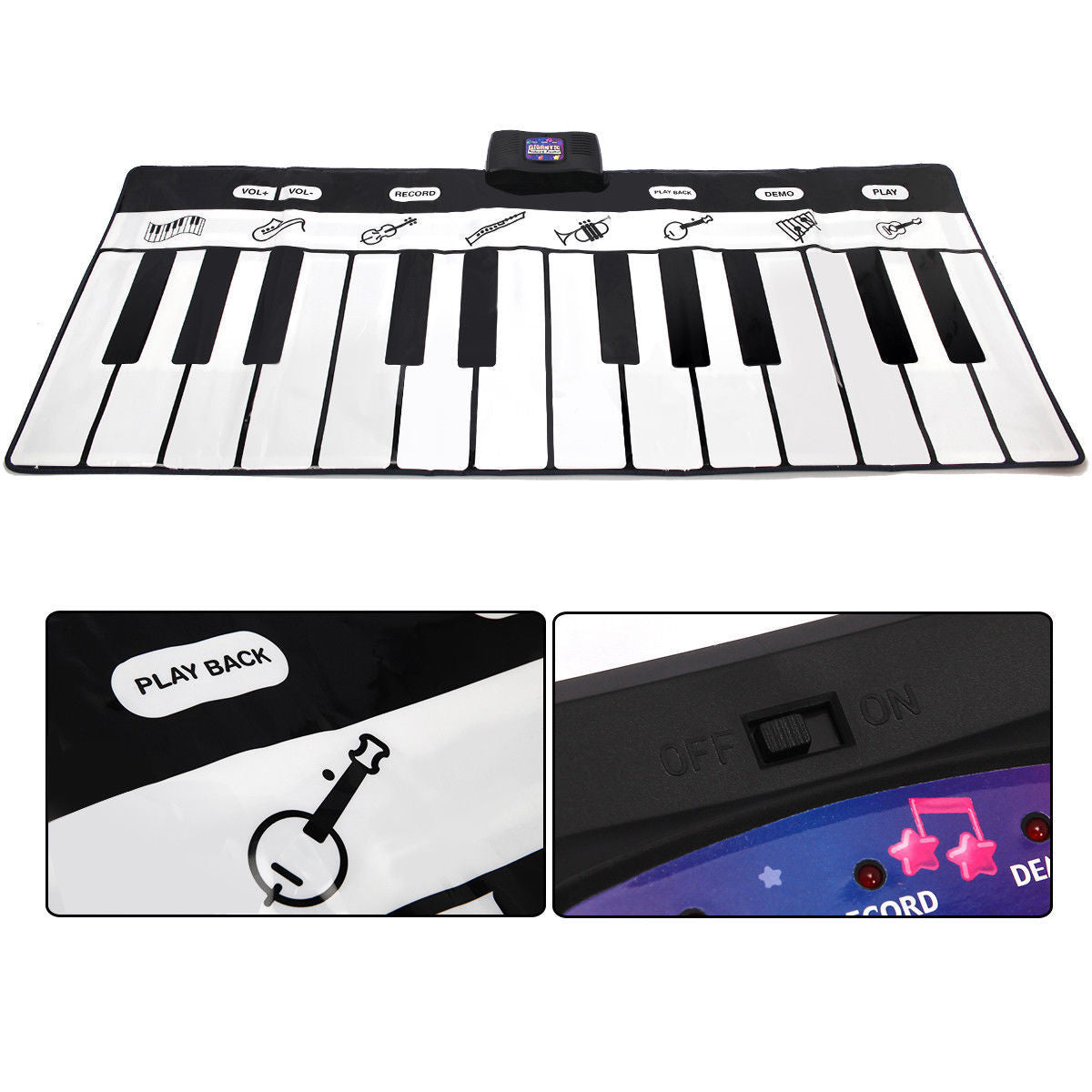 Piano Keyboard Foot Pedal – Sustain Pedal for Electronic Keyboards