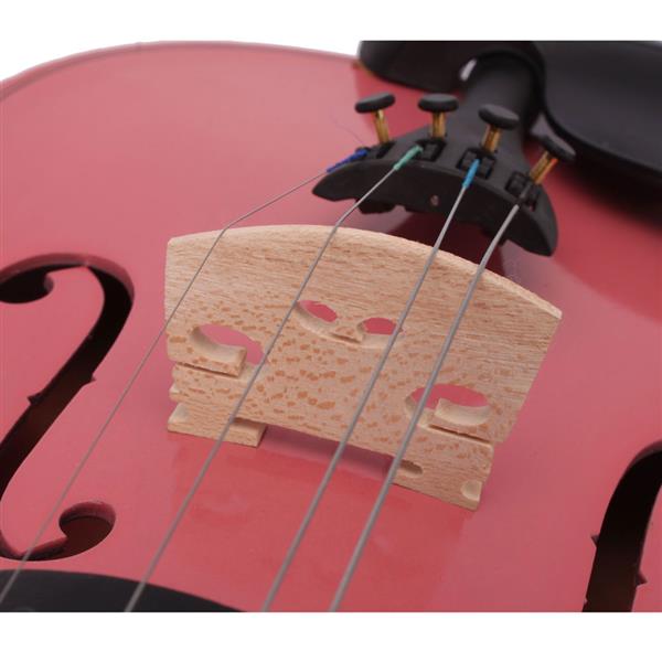 Pink Violin with Case, Bow & Rosin
