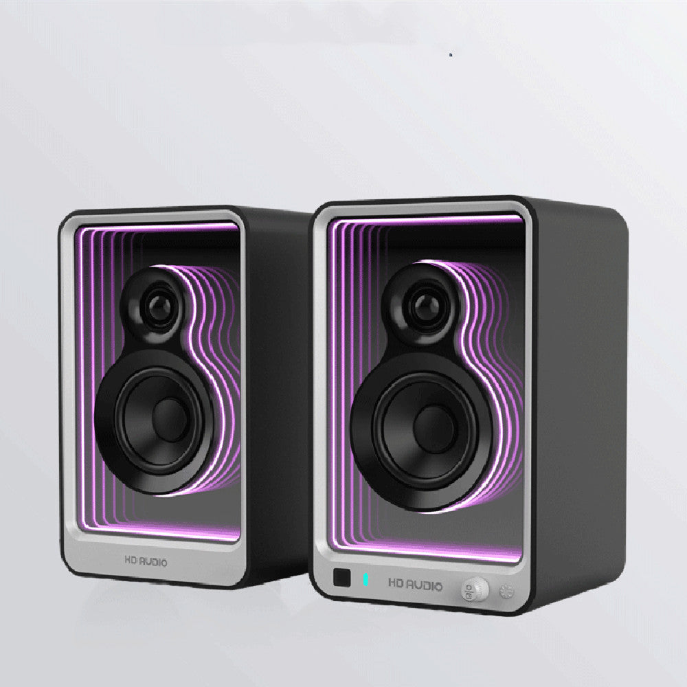 Bluetooth Monitor Speaker with LED Lighting
