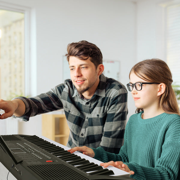 61-Key Portable Folding Electronic Keyboard